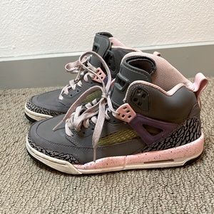 Pink and Gray Jordan’s